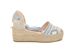 JAVA27 ESPADRILLES SANDALO CON ZEPPA E PLATEAU ADALA JEANS